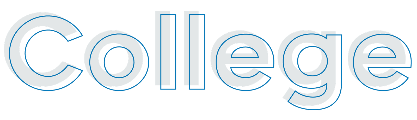 Imagen Pequeña de texto College