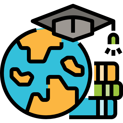 Icono de mujer frente a una laptop